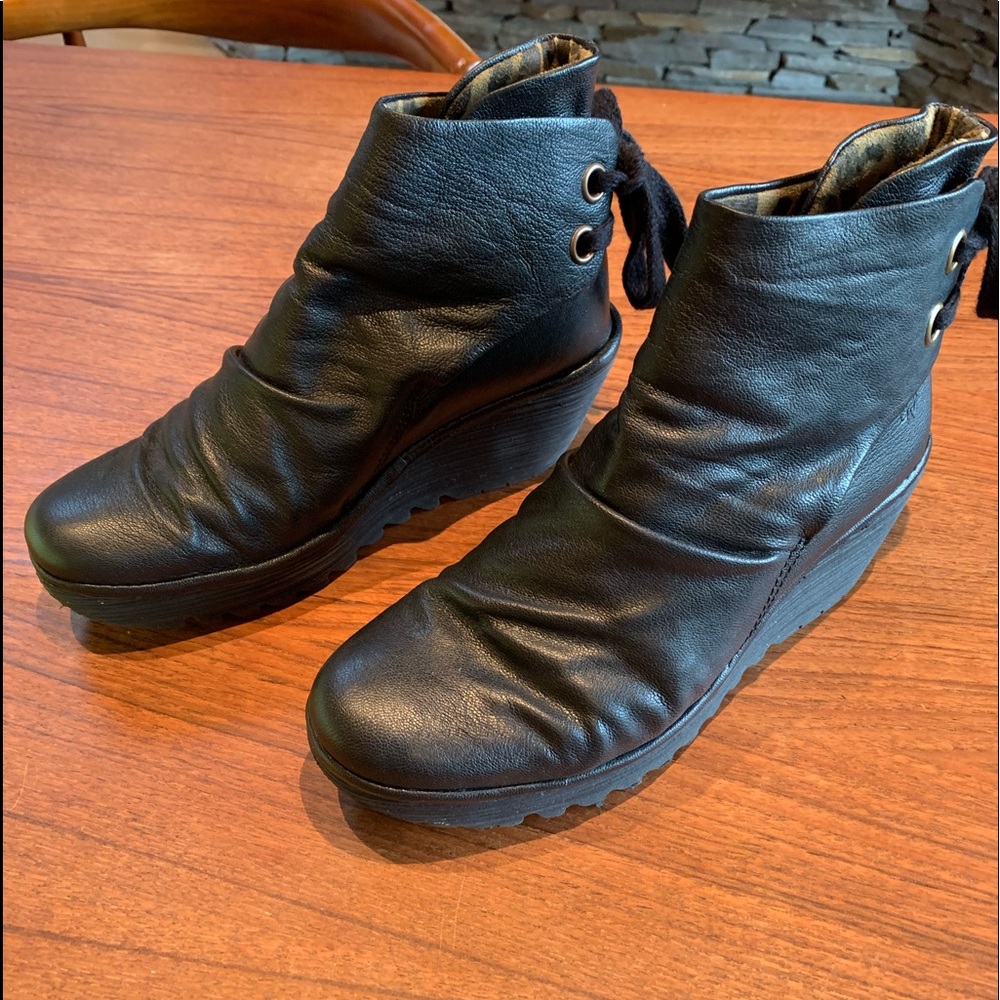 Fly London Yama Booties- New, Priced to Sell